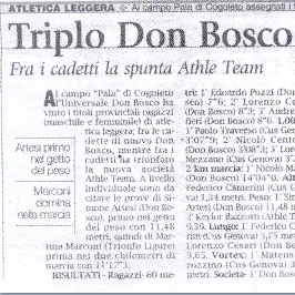 Triplo Don Bosco